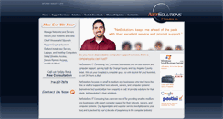 Desktop Screenshot of netsolutionsitc.com